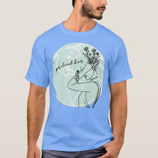 Mor Natur Spara vår planet T Shirt