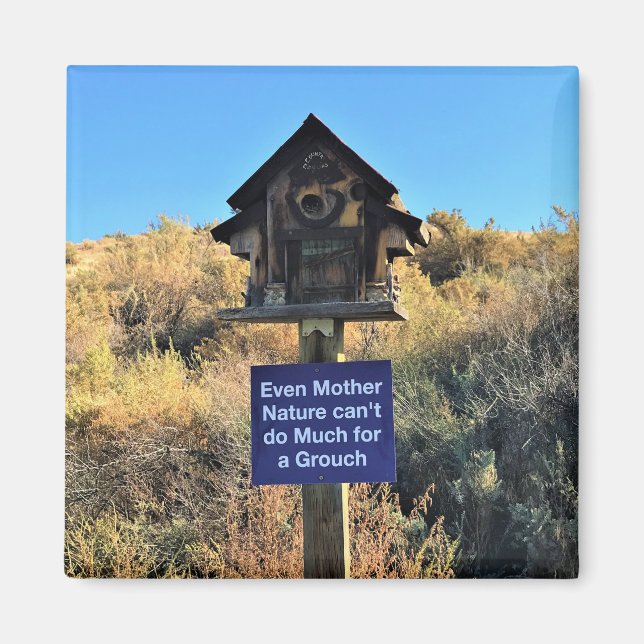 Mor Nature, Grouch Humor Magnet (Framsidan)