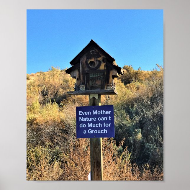 Mor Nature, Grouch Humor Poster (Framsidan)