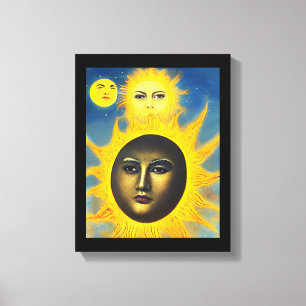 Mor Nature New Sol Original fantasyart Canvastryck