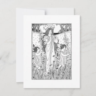 Mor Nature Summer Julkort