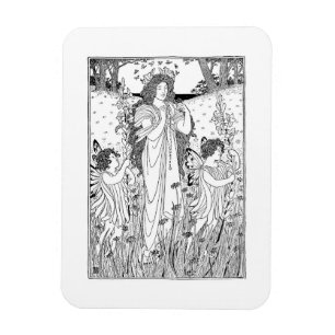 Mor Nature Summer Magnet