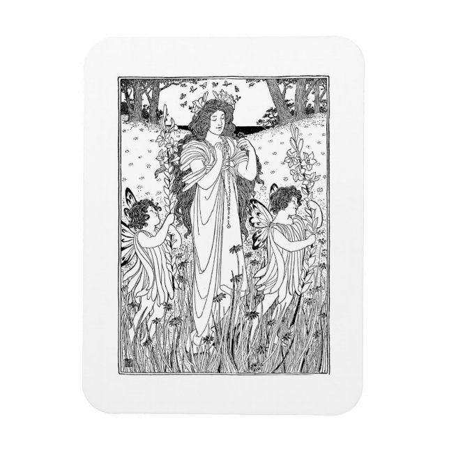 Mor Nature Summer Magnet (Vertikal)