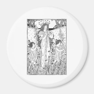Mor Nature Summer Magnet