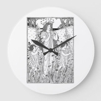 Mor Nature Summer Stor Klocka