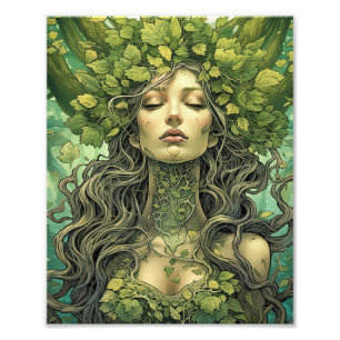 Mor Nature Träd Fototryck