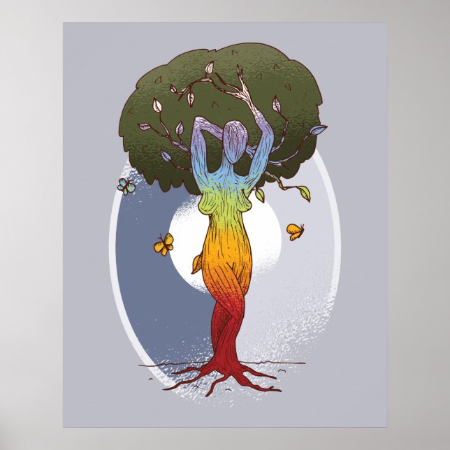 Mor Nature Vibes Poster (Framsidan)