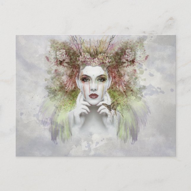 mor naturvykort vykort (Framsida)