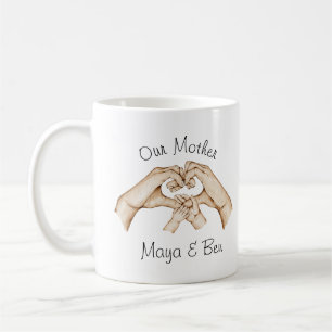 Mor och Anpassningsbarna Mugg, Handbelysning Kaffemugg