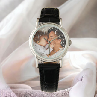 Mor och Baby Anpassningsbar Photo Mors dag Armbandsur