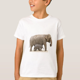 Mor och Baby Elephant T Shirt