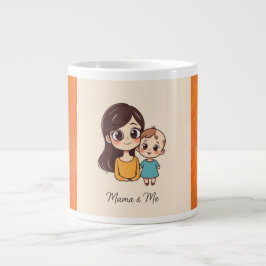 Mor och Baby Gift mugg Jumbo Mugg