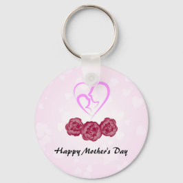 Mor och Baby Mors dag Nyckelring