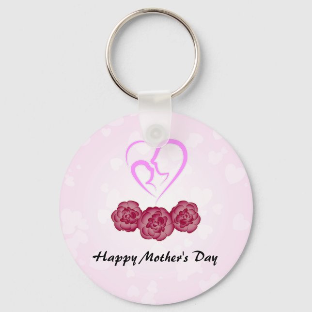 Mor och Baby Mors dag Nyckelring (Framsida)