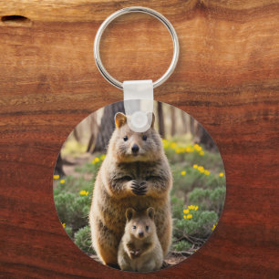 Mor och Baby Quokka, Nyckelring