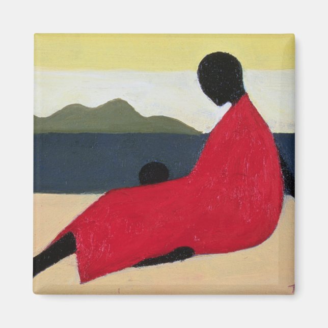 Mor och barn 1991 magnet (Framsidan)