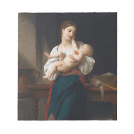 Mor och barn (av Bouguereau) Anteckningsblock