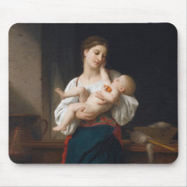 Mor och barn (av Bouguereau) Musmatta