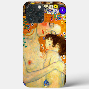 Mor och barn av Gustav Klimt Art Nouveau