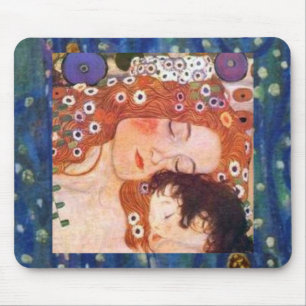 Mor och barn av Klimt Musmatta
