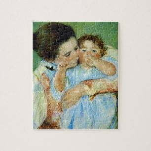 Mor och barn av Mary Cassat Pussel