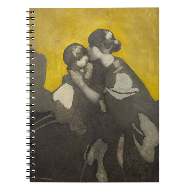 Mor och barn (av Norah Neilson Gray) Anteckningsbok (Framsidan)