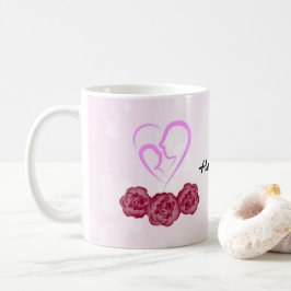 Mor och barn Carnation Mors dag Kaffemugg