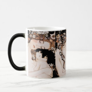 Mor och barn Gustav Klimt Magisk Mugg