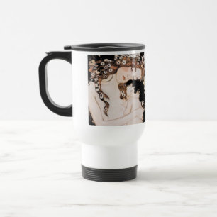Mor och barn Gustav Klimt Resemugg