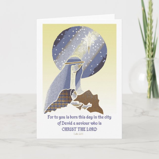 Mor och barn helgkort (Framsida)