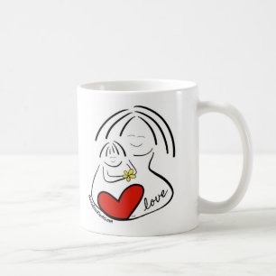 Mor och barn kaffemugg