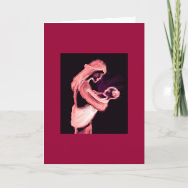 mor och barn kort (Framsida)