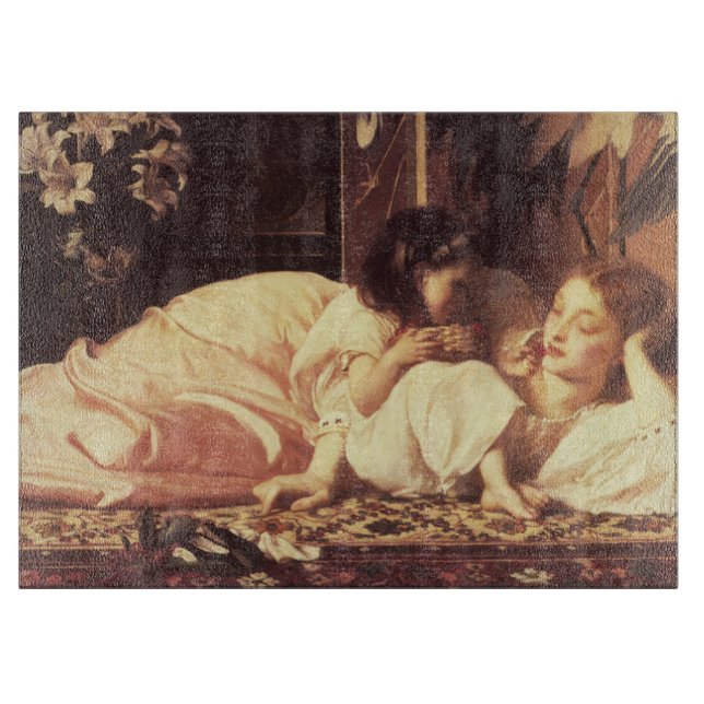 Mor och barn (kvinna och dotter) (Framsidan)