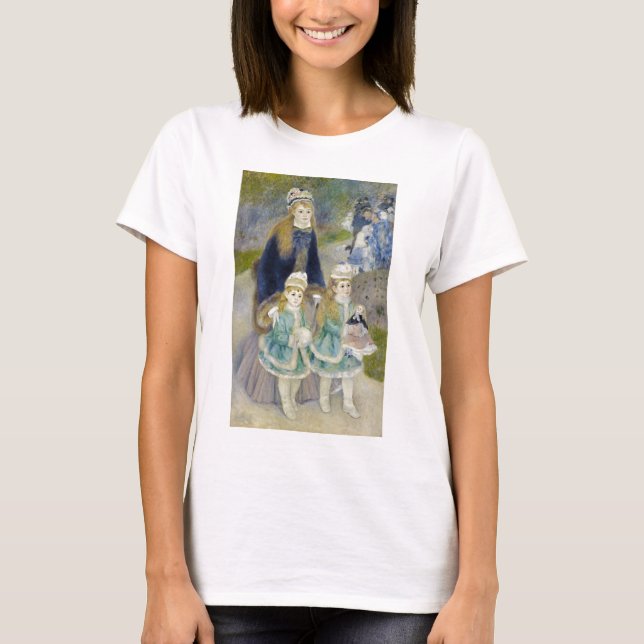 Mor och barn, La Promena, Renoir Tee (Framsida)