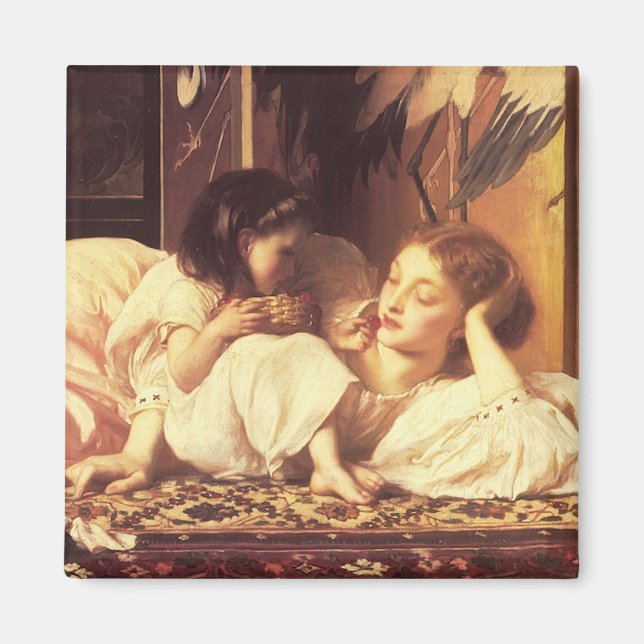 Mor och barn magnet (Framsidan)