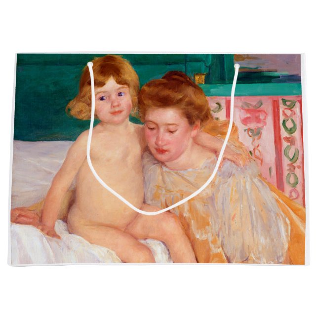 Mor och barn, Mary Cassatt (Framsidan)