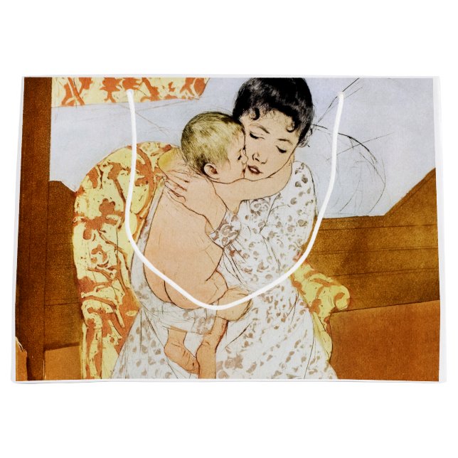 Mor och barn, Mary Cassatt (Framsidan)