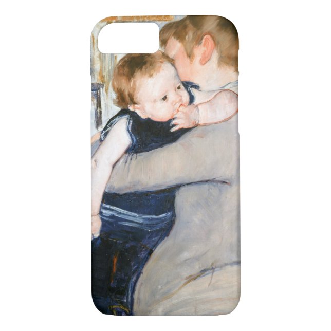 Mor och barn, Mary Cassatt Case-Mate iPhone Skal (Baksida)