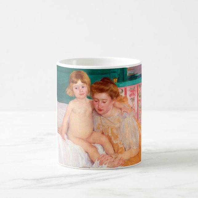 Mor och barn, Mary Cassatt Kaffemugg (Center)