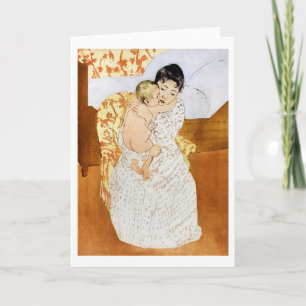Mor och barn, Mary Cassatt Kort