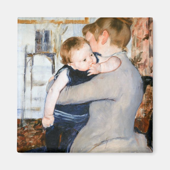 Mor och barn, Mary Cassatt Magnet (Framsidan)