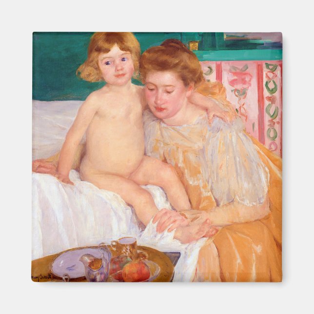 Mor och barn, Mary Cassatt Magnet (Framsidan)