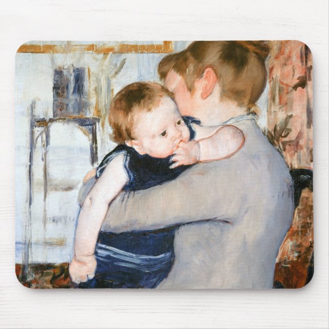 Mor och barn, Mary Cassatt Musmatta (Framsidan)