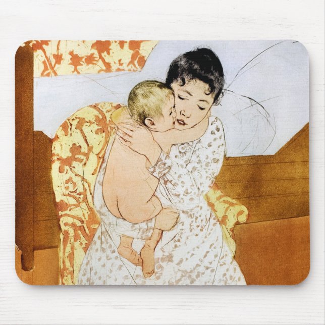 Mor och barn, Mary Cassatt Musmatta (Framsidan)
