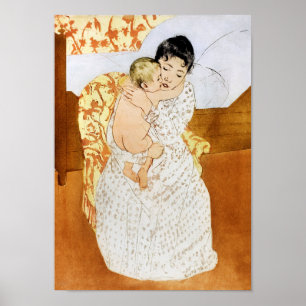 Mor och barn, Mary Cassatt Poster