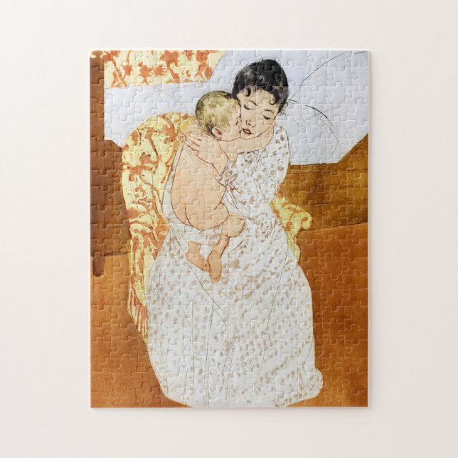 Mor och barn, Mary Cassatt Pussel (Vertikal)