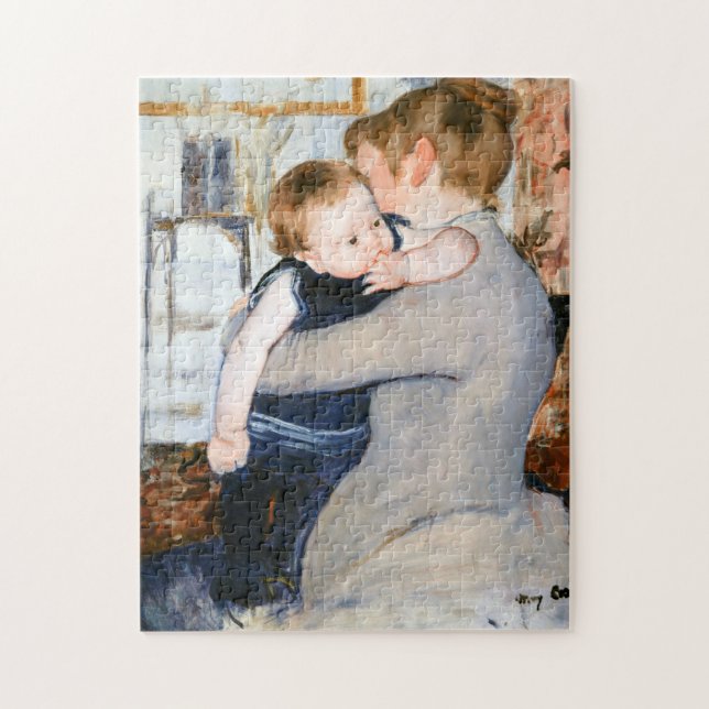 Mor och barn, Mary Cassatt Pussel (Vertikal)