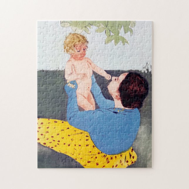 Mor och barn, Mary Cassatt Pussel (Vertikal)