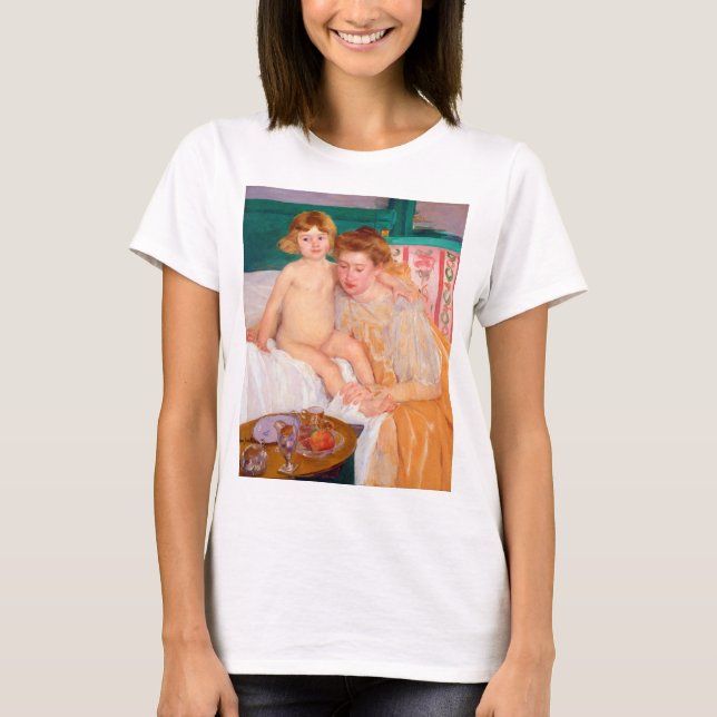 Mor och barn, Mary Cassatt T Shirt (Framsida)
