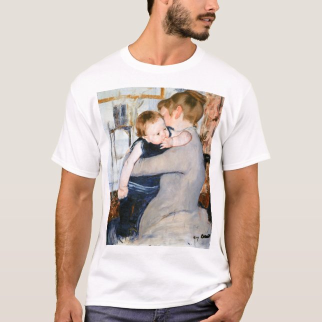 Mor och barn, Mary Cassatt T Shirt (Framsida)